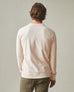 Men's Premium Slub Long Sleeve Crew Tee - Almond Peach